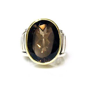 Lagos Caviar Sterling 18k Color Cocktail Ring